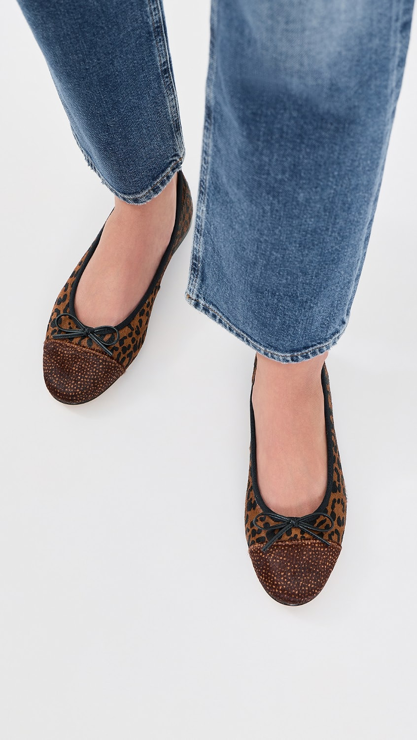 Jeffrey Campbell Arabesq F Flats Brown Hair Multi 9.5 | Shopbop