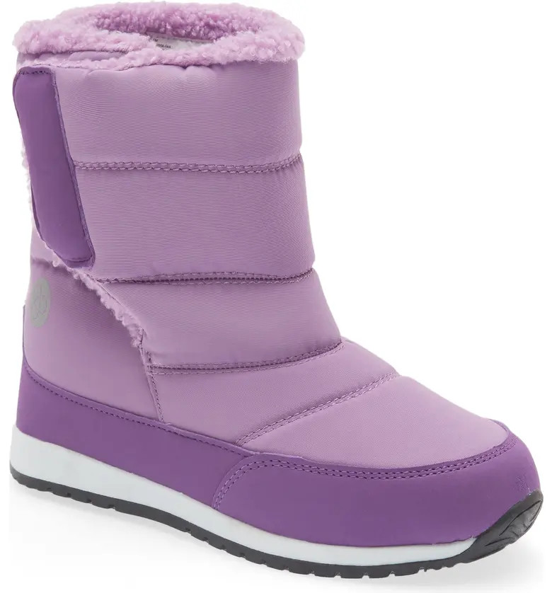 Kids' Quilted Fleece Lined Snow Boot | Nordstrom