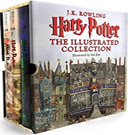 Harry Potter: the Illustrated Collection (Books 1-3 Boxed Set) (Hardcover) | Walmart (US)