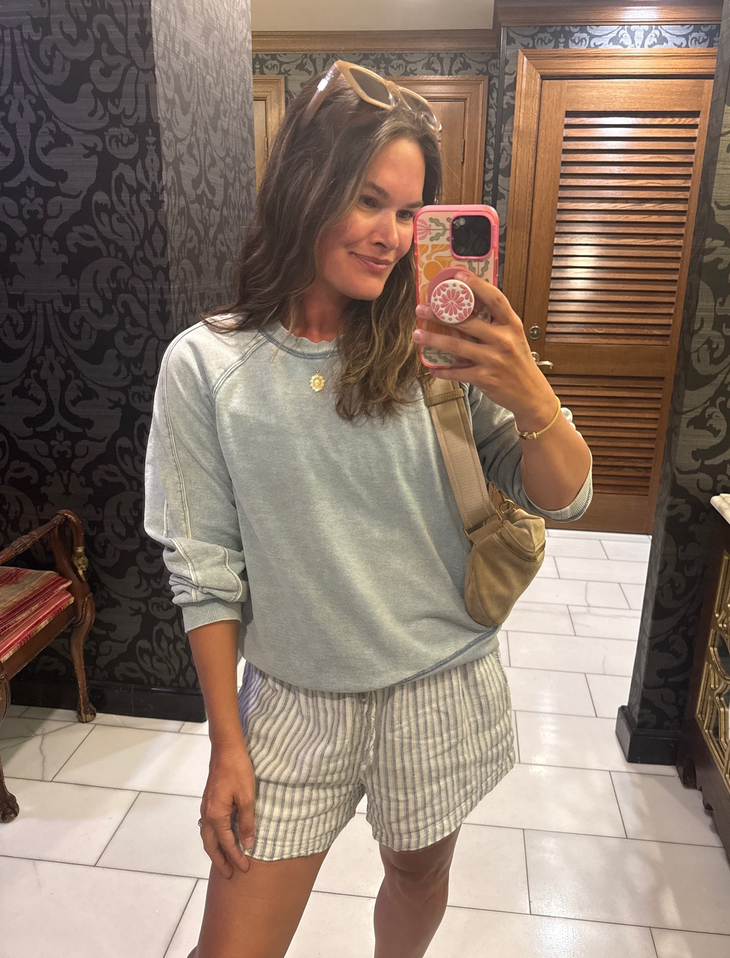 Got a lot of Qs on this comfy top! It’s out of stock but I found a ton of great similar ones shorts are Abercrombie tts #abercrombie #casualoutfit #traveloutfit

#LTKSaleAlert #LTKmomlife #LTKootd