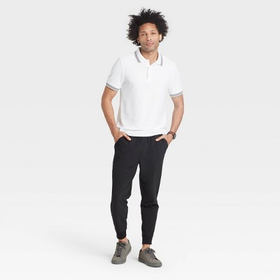 Men's Tapered Tech Jogger Pants - Goodfellow & Co™ Black XXL | Target