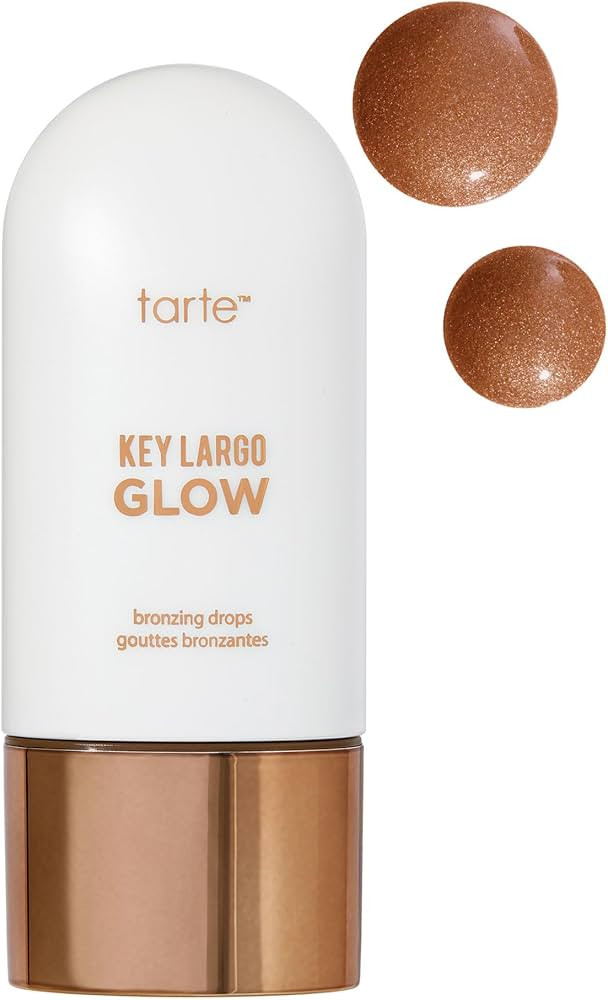 tarte key largo glow bronzing drops \u2013 Luminous Serum-Infused Liquid Bronzer with Vegan Squal... | Amazon (US)