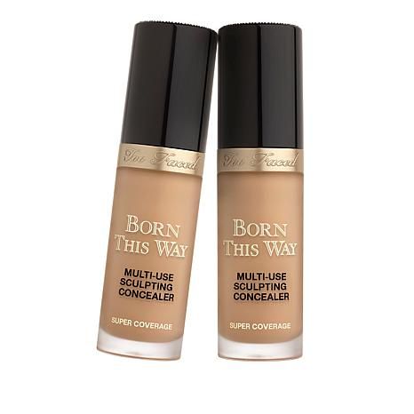 Too Faced 2-pack Born This Way Super Coverage Concealer - 20643623 | HSN | HSN