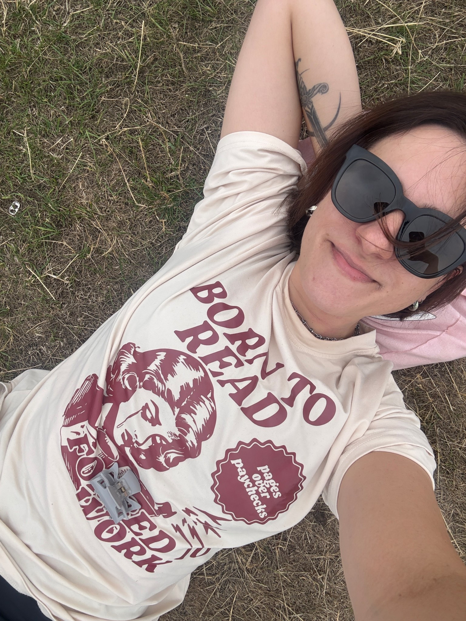 Born to read oversize tee for my book girlies

#LTKmidsize