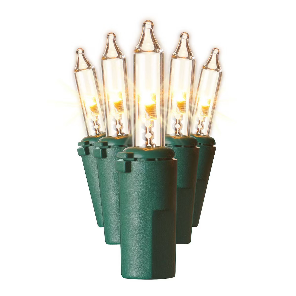 300ct LED Sylvania Stay-lit Incandescent Look Indoor Outdoor Miniature String Light with Green Wi... | Target