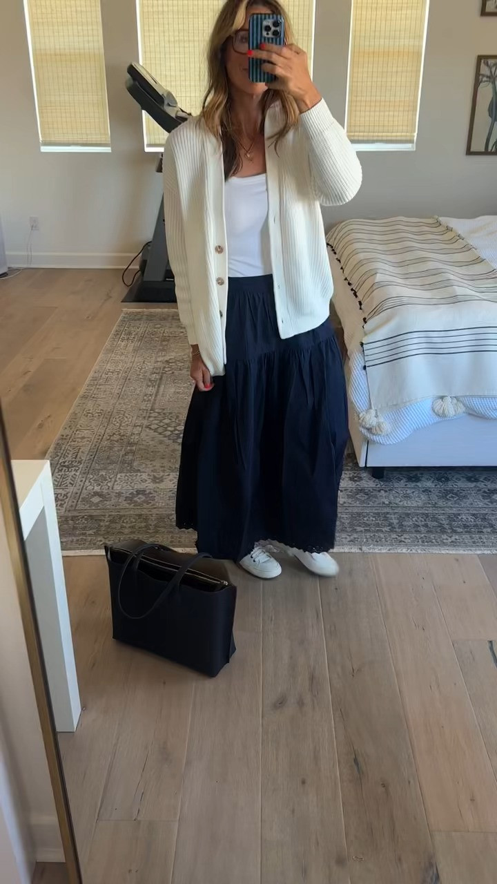 Summer to fall made chic with @onequince 

 #quincepartner #LTKFindsUnder100 #LTKStyleTip #LTKWorkwear