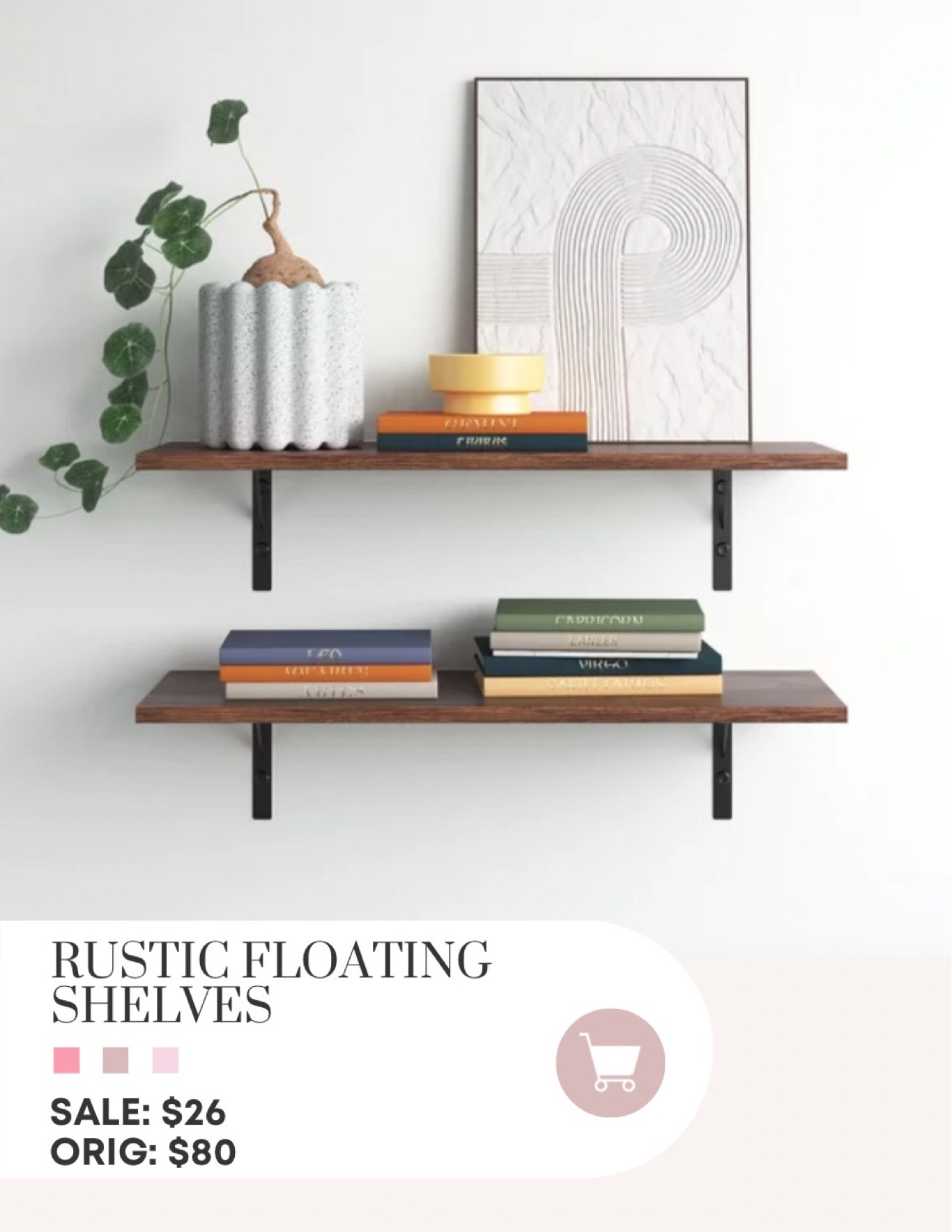 Wooden floating farmhouse shelves on sale!

Walmart home decor, Walmart home, Walmart finds, farmhouse decor, rustic decor, kitchen shelves, bathroom shelves, floating shelves, farmhouse home decor

#LTKSeasonal #LTKunder50 #LTKunder100 #LTKFind #LTKstyletip #LTKsalealert #LTKhome