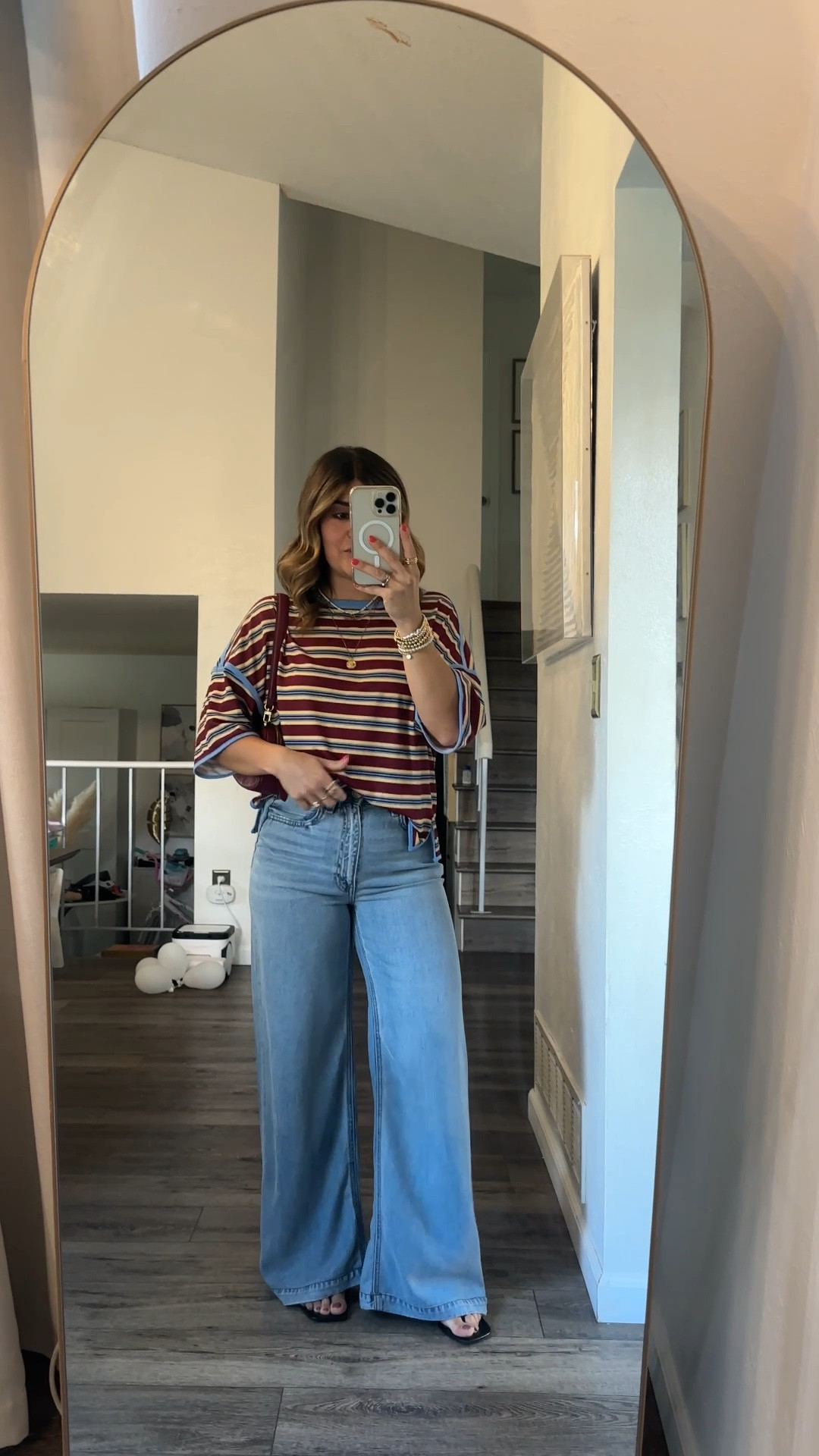 These jeans are everything! Love how comfy and lightweight they are! 
Top size small
Jeans size 25

#LTKootd #LTKSeasonal #LTKU