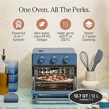 Our Place Wonder Oven, 6-in-1 Air Fryer & Toaster Oven, 2-Rack, 13 Qt | Amazon (US)