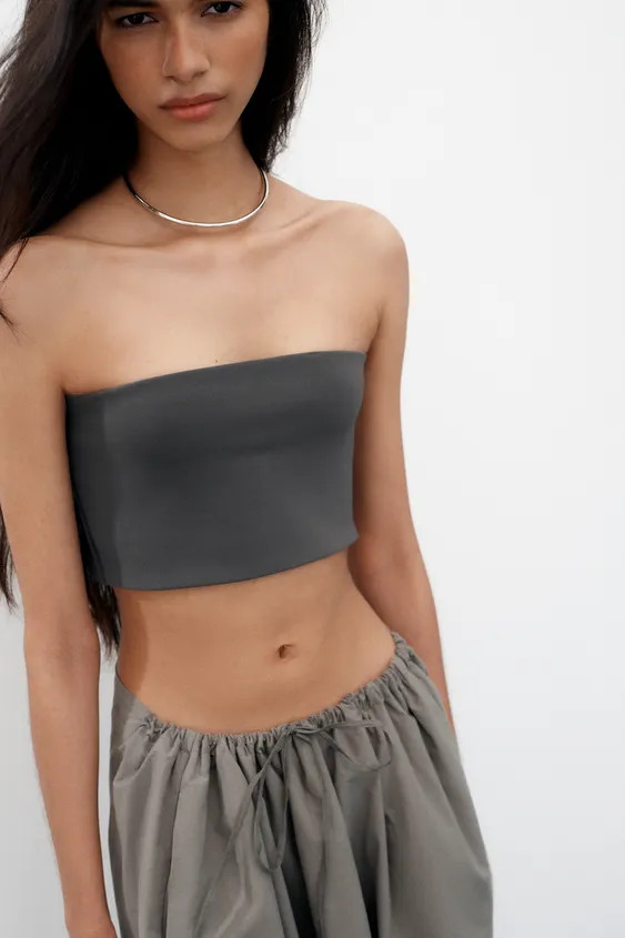 Fine metal choker necklace. | Zara UK