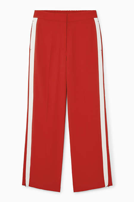 PLEATED RACER-NECK MAXI DRESS | COS (US)