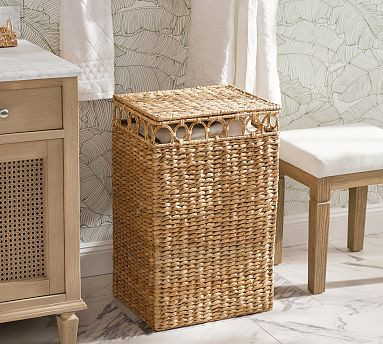 Monique Lhuillier Antibes Hamper | Pottery Barn (US)