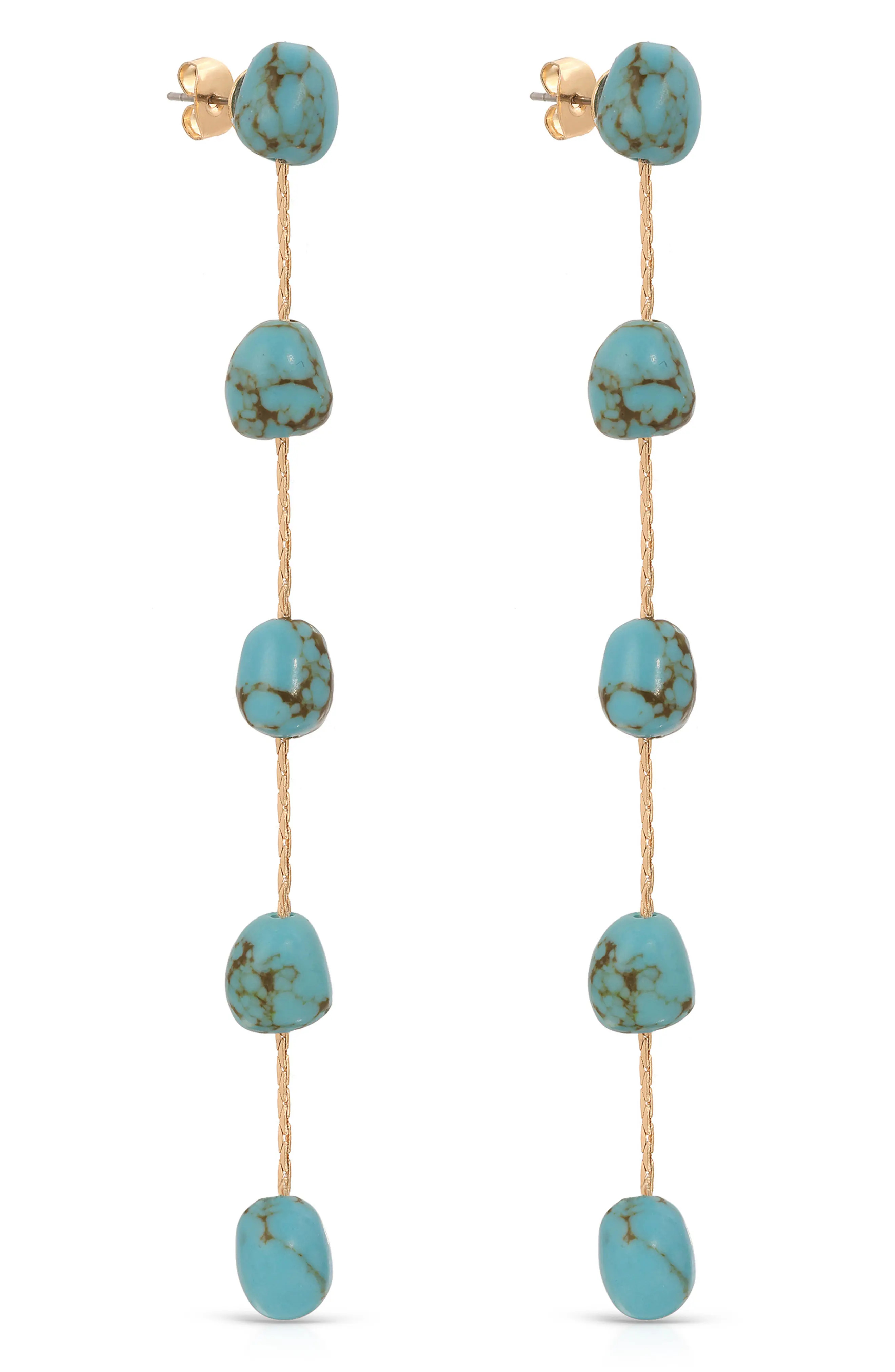 Dripping in Turquoise Drop Earrings (Women) | Nordstrom | Nordstrom