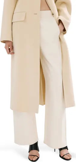 MANGO Elastic Waist Cotton Pants | Nordstrom | Nordstrom