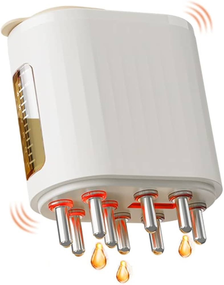 2 in 1 Electric Scalp Massager and Hair Oil Applicator, Hair Massager Scalp Applicator Brush for ... | Amazon (US)