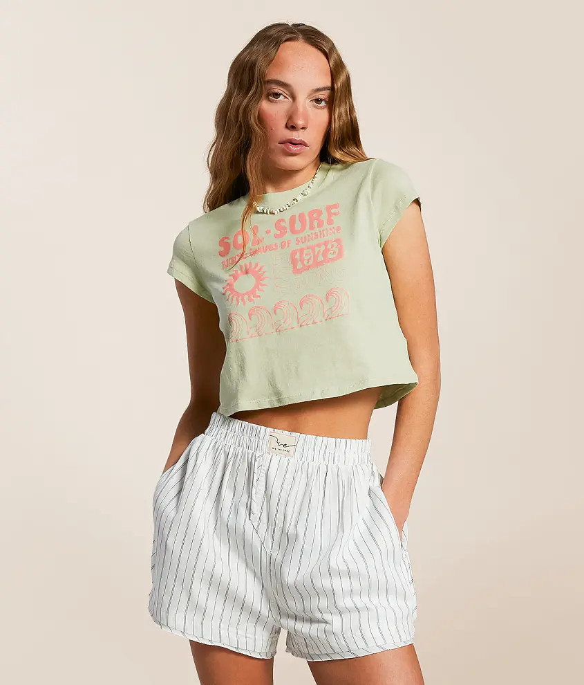 Sol Surf Cropped T-Shirt | Buckle