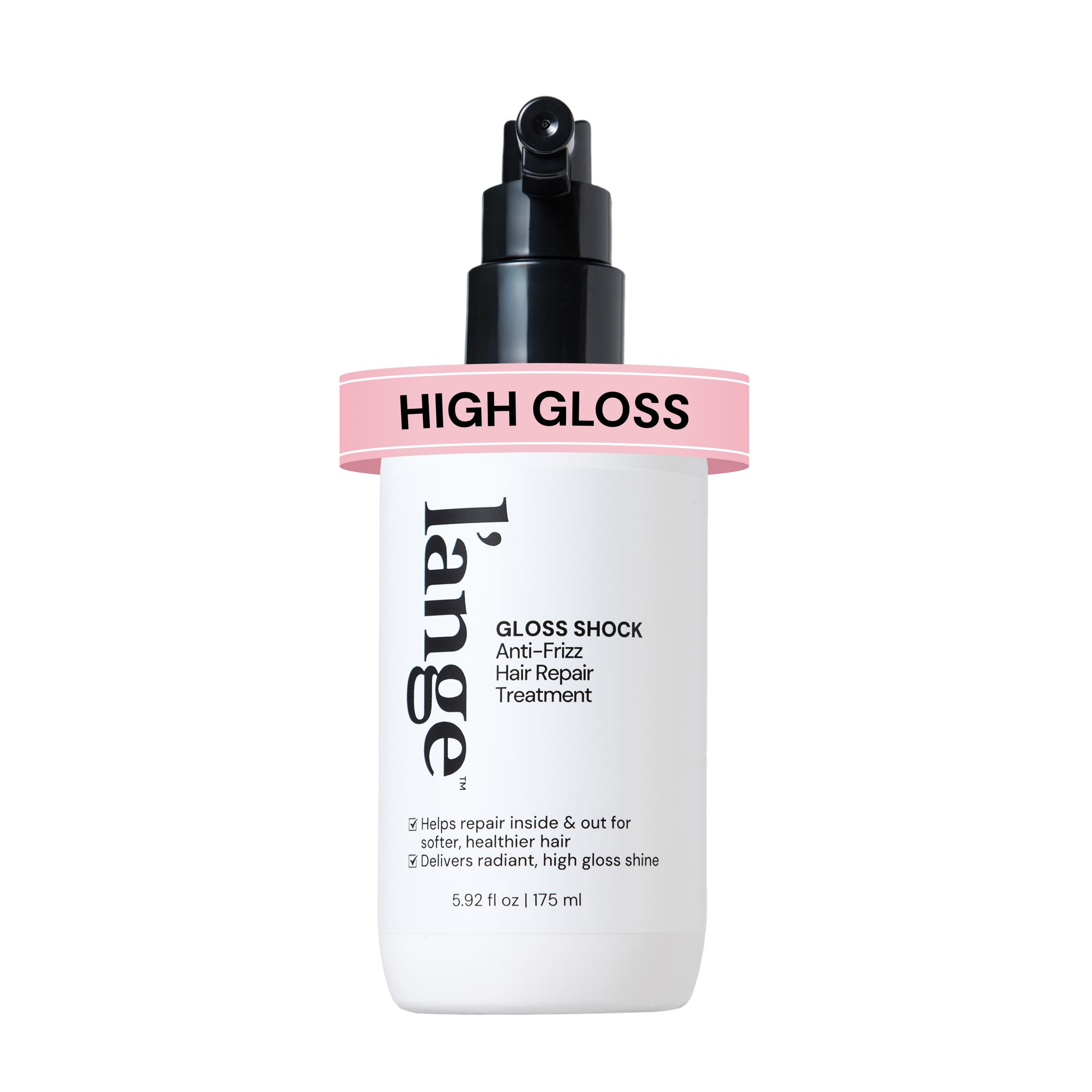 Amazon.com: L\u2019ANGE HAIR Gloss Shock Anti Frizz Treatment Spray - Heat Protectant Treatment f... | Amazon (US)
