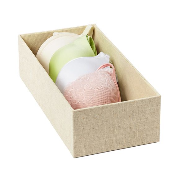 Linen Cambridge Drawer Organizers | The Container Store