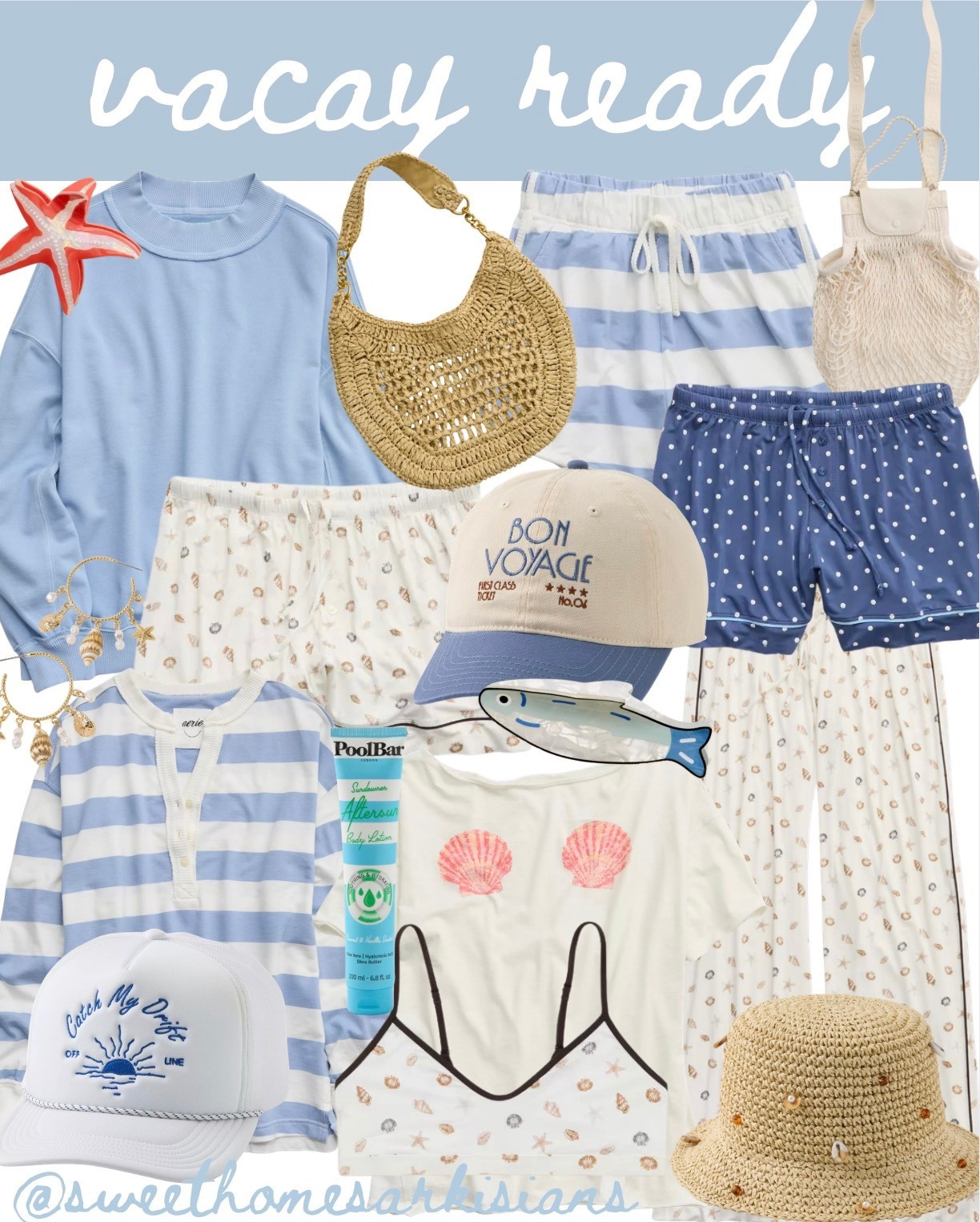A coastal girlies dream! 🤍 @aerie has us all vacay ready for all of our adventures this spring & summer with these new arrivals! ☀️🍸🌊🐚 

#LTKTravel