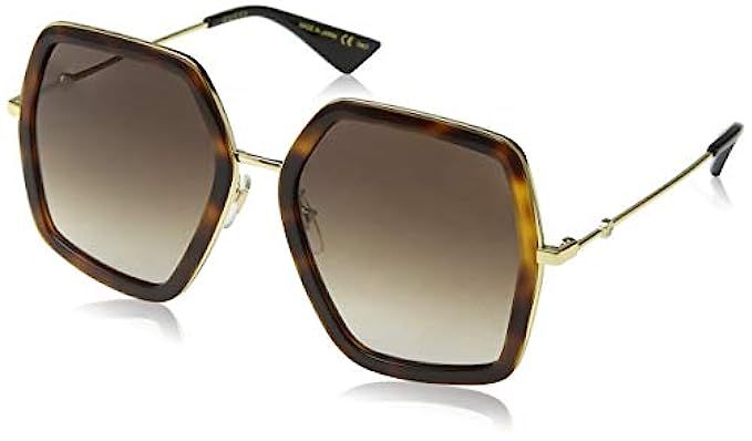 Gucci GG 0106 S- GG0106S Sunglasses 56mm | Amazon (US)