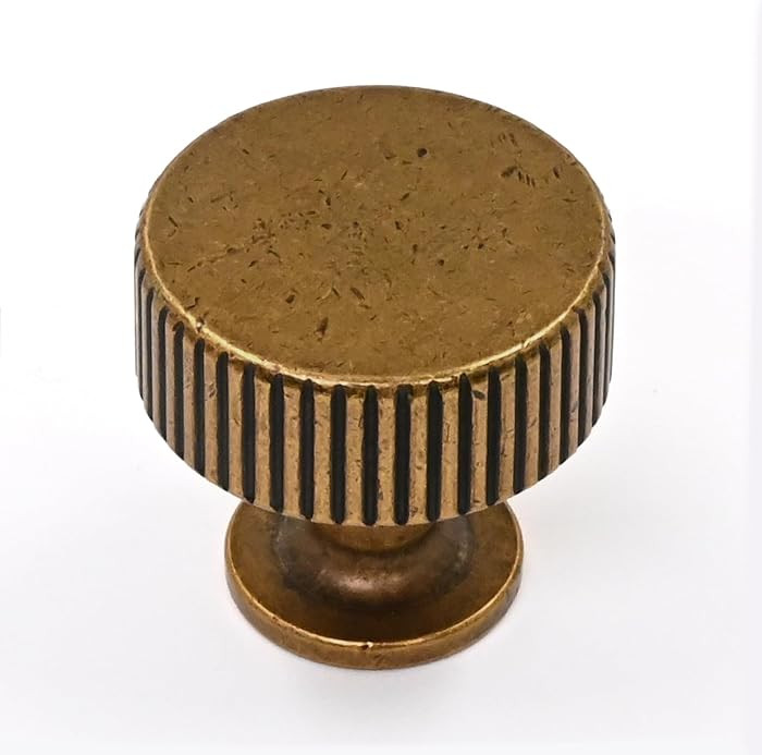 Asidrama 10 Pack Antique Brass Kitchen Cabinet Knobs | Amazon (US)