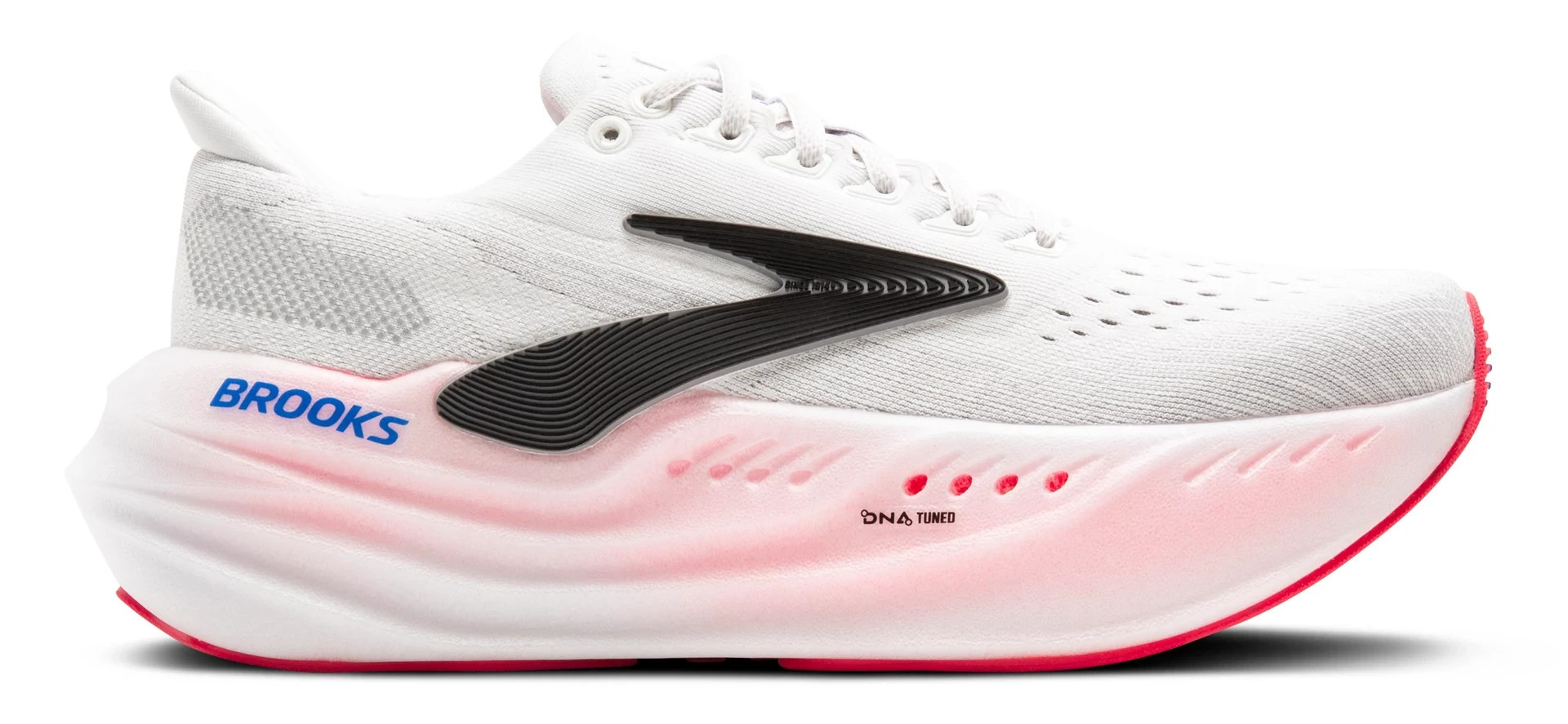 Women's Brooks Glycerin Max - White / Diva Pink, Size: 9, Medium | Footwear - Road Runner Sports | Road Runner Sports