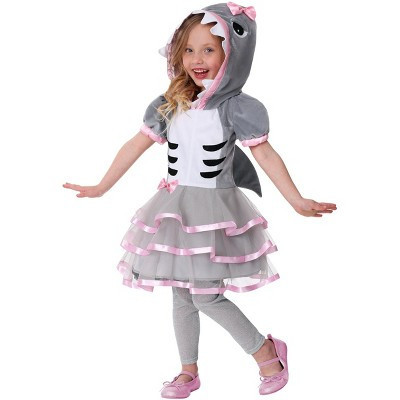 HalloweenCostumes.com 12-18 Months Girl Toddler Girl's Shark Sweetie Costume, Pink/Gray | Target