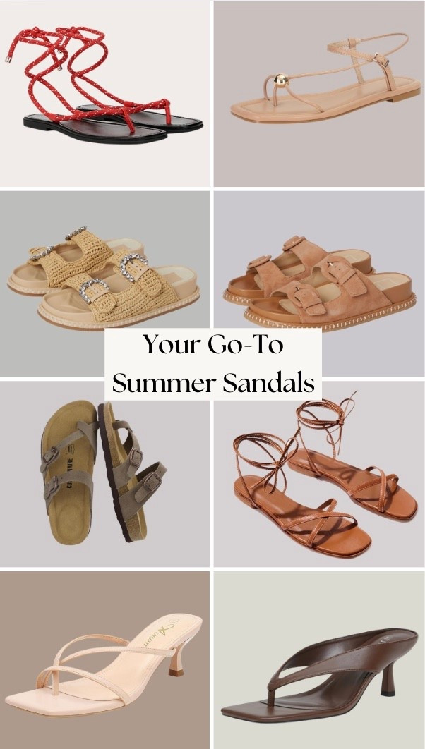 If you’re looking for easy summer sandals, these are all so good!

#LTKSeasonal