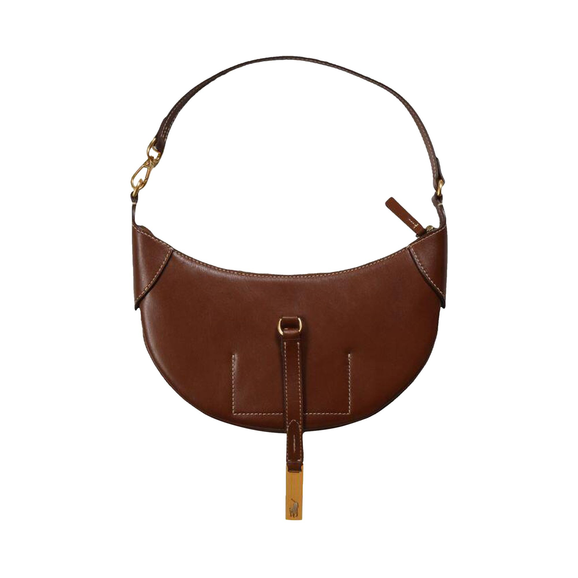 Polo Ralph Lauren Polo ID Mini Shoulder Bag 'Cuoio' | Brown | Women's Size Onesize | GOAT