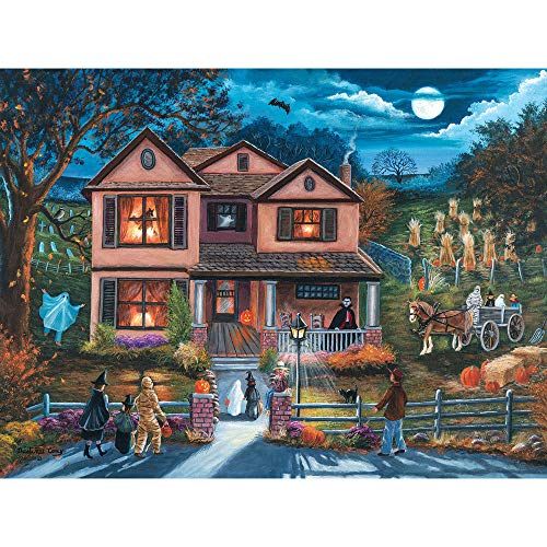 Bits and Pieces - 1000 Piece Jigsaw Puzzle for Adults 20" x 27"  - Yesterday's Halloween - 1000 pc H | Amazon (US)