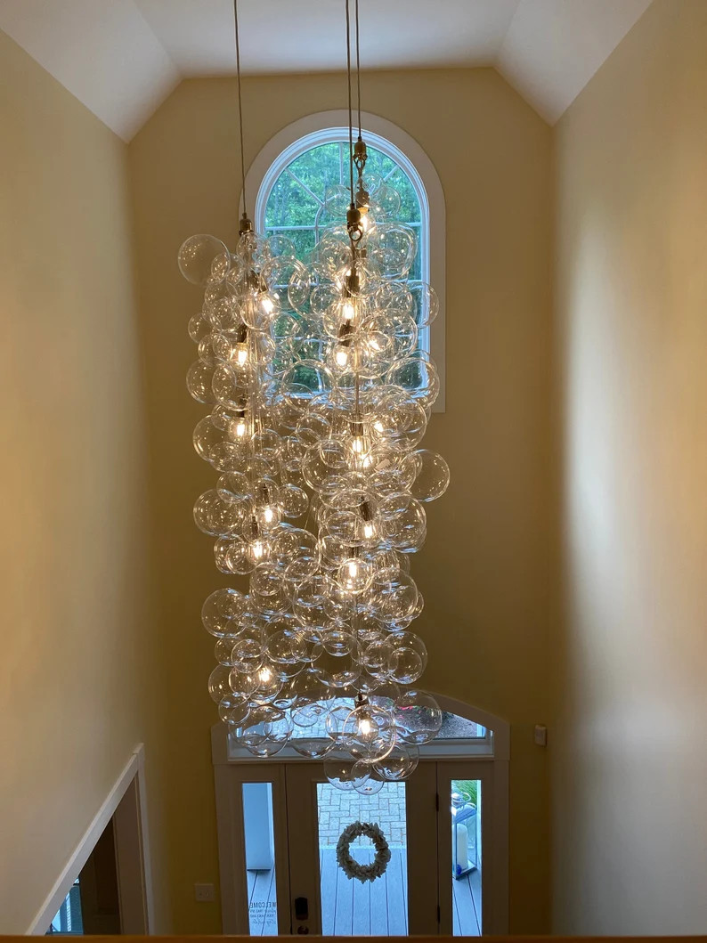 Custom Size Bubble Chandelier - Made to Order - Etsy | Etsy (US)