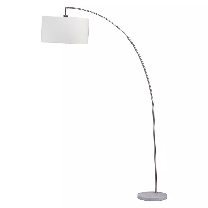 86" Bella Arc Floor Lamp with Marble Base - Ore International | Target