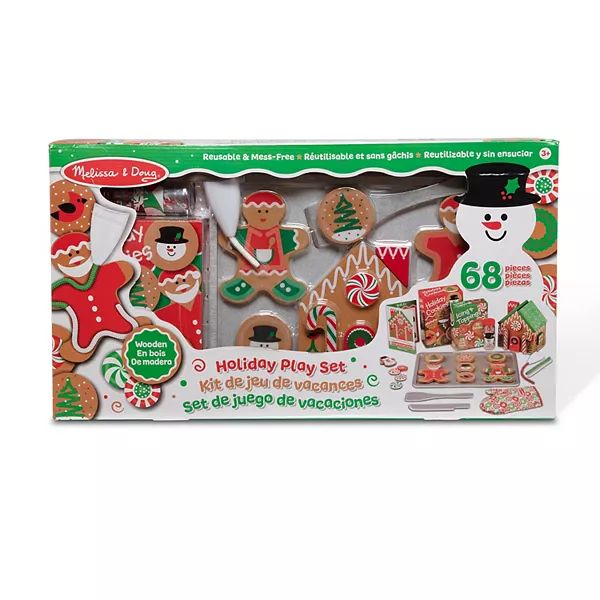 Melissa & Doug Slice & Bake Christmas Cookie Play Set | Kohl's