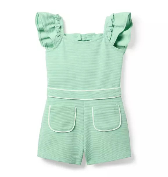 Ruffle Sleeve Romper | Janie and Jack