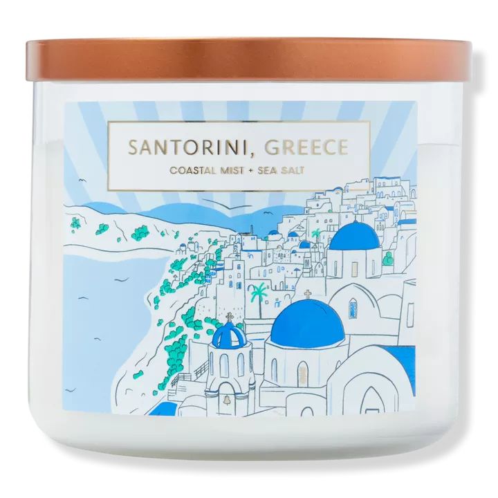 Santorini Scented Soy Blend Candle | Ulta