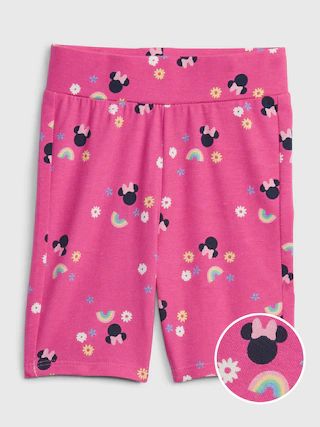 babyGap | Disney Organic Cotton Mix and Match Minnie Mouse Bike Shorts | Gap (US)