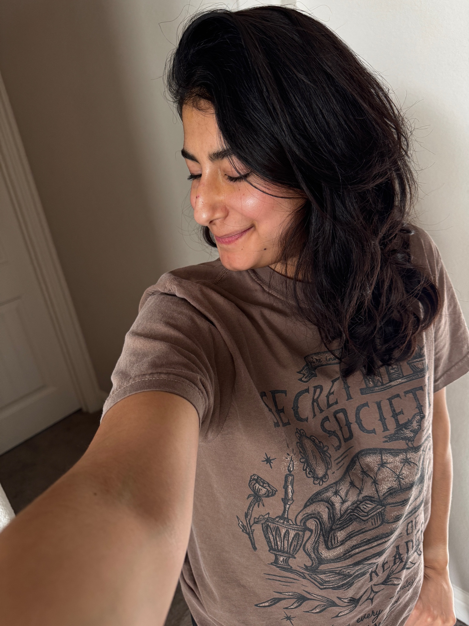 Book quote T-shirts are one of our fave weekend styles! Pear them with comfy shoes and some mom jeans and out the door! 

#LTKFitness #LTKStyleTip #LTKSaleAlert