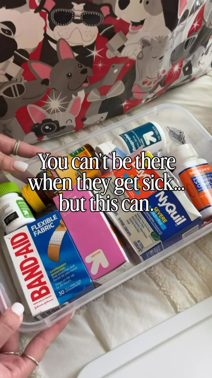 A simple way to keep medications and first aid supplies organized in one place. These med boxes make it easy to separate everyday essentials, find what you need quickly, and keep everything contained instead of scattered through drawers and cabinets. Great for home, college apartments, or sending with your student.

#LTKU #LTKHome