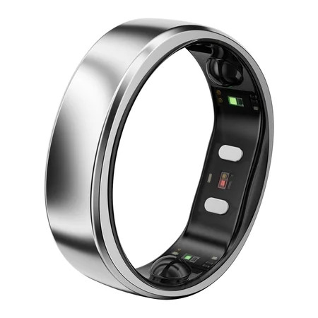 RingConn Gen 2 Air Ultra-Thin Smart Ring with Health Tracking and AI (Size 9; Galaxy Silver) | Walmart (US)