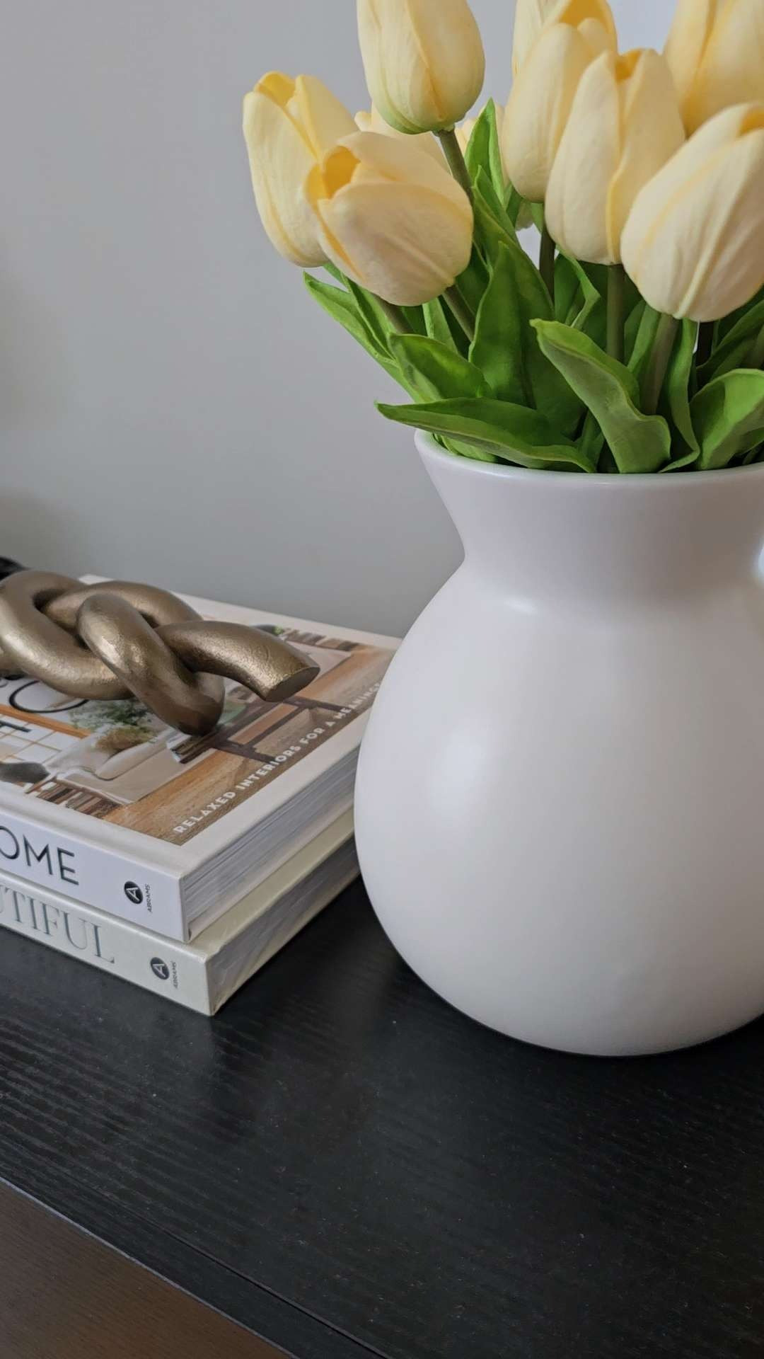 Spring home decor refresh 🌷
This tulip vase arrangement is the easiest way to brighten your space for spring. Plus it is affordable! 

 #LTKmomlife #LTKSeasonal #LTKHome