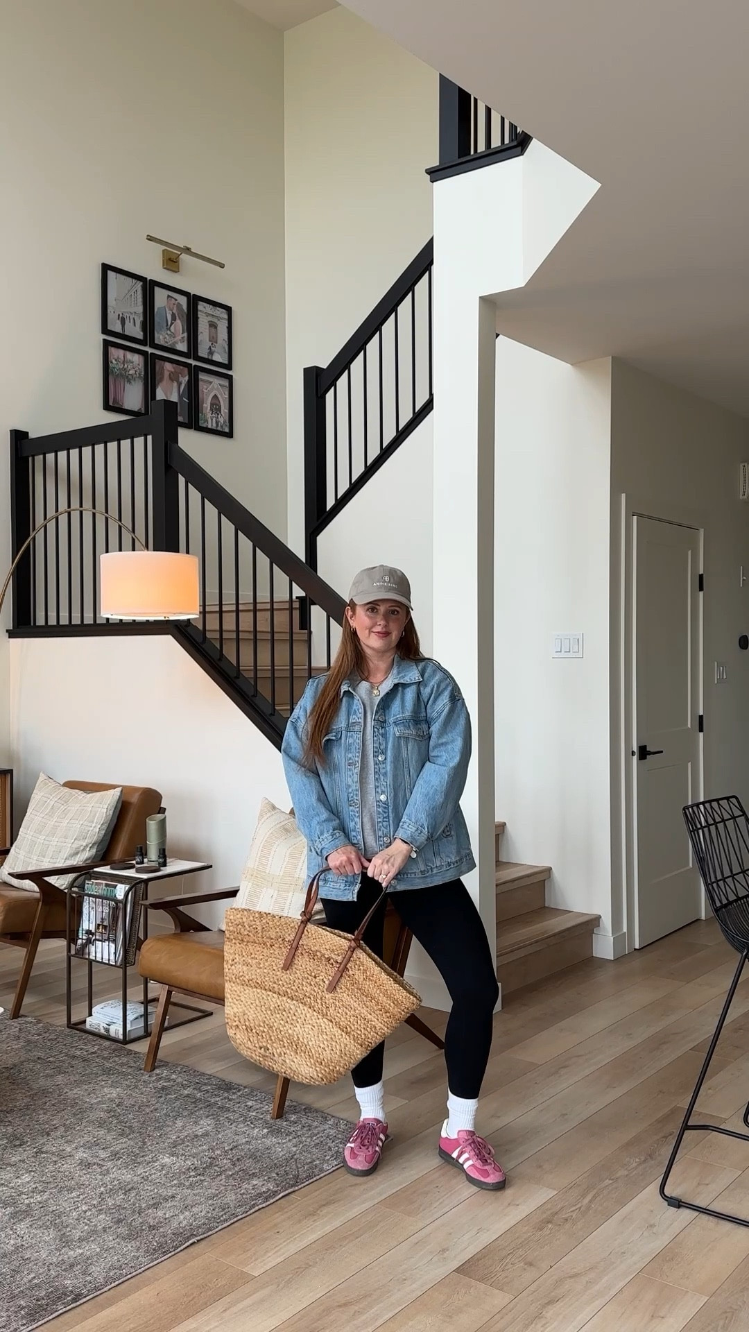 a comfy, casual outfit for a rainy day—perfect for wandering the farmer’s market stalls with a coffee in hand.

☁️ Wearing: Mango jean jacket, Aritzia crewneck + leggings, Anine Bing cap, pink adidas sneakers, and my trusty Mango rattan tote (yes, it fits flowers and fresh croissants).

comfy casual summer outfit, rainy market day look, Aritzia outfit, Anine Bing cap, Mango jean jacket, rattan summer tote, pink adidas sneakers, Canadian summer outfit, slow weekend style, farmer’s market essentials



#LTKmidsize #LTKsummer #LTKcanada