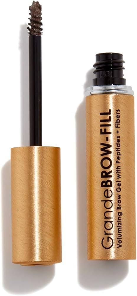 Grande Cosmetics GrandeBROW-FILL Volumizing Brow Gel, Tinted or Clear Eyebrow Mascara, Soft Flexi... | Amazon (US)
