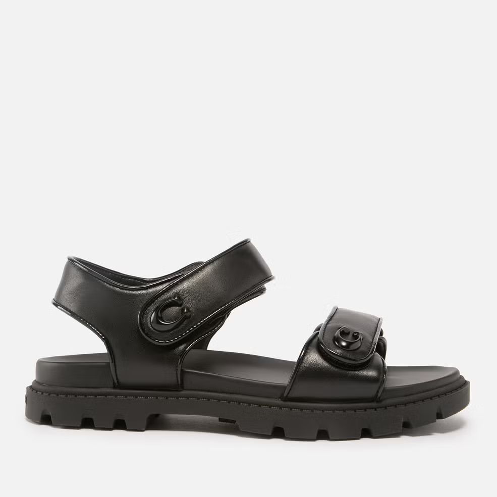 Coach Women's Brynn Leather Sandals | Allsole | Allsole (Global)