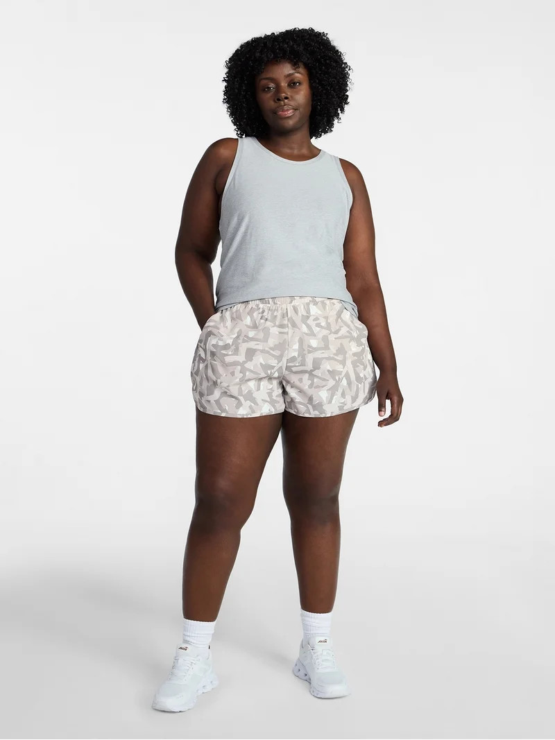 Athletic Works Women's and Women's Plus Core Running Shorts, Sizes XS-4X | Walmart (US)