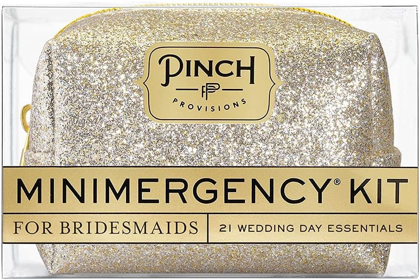 Pinch Provisions Minimergency Kit for Bridesmaids, Includes 21 Emergency Wedding Day Must-Have Es... | Amazon (US)