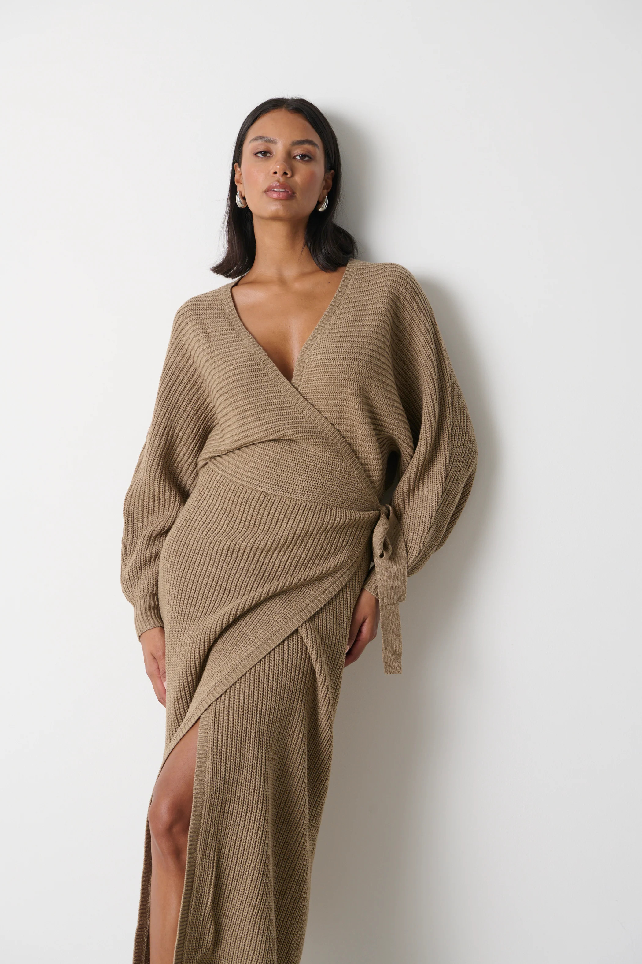 Aidan Cosy Wrap Dress | Pretty Lavish (UK)