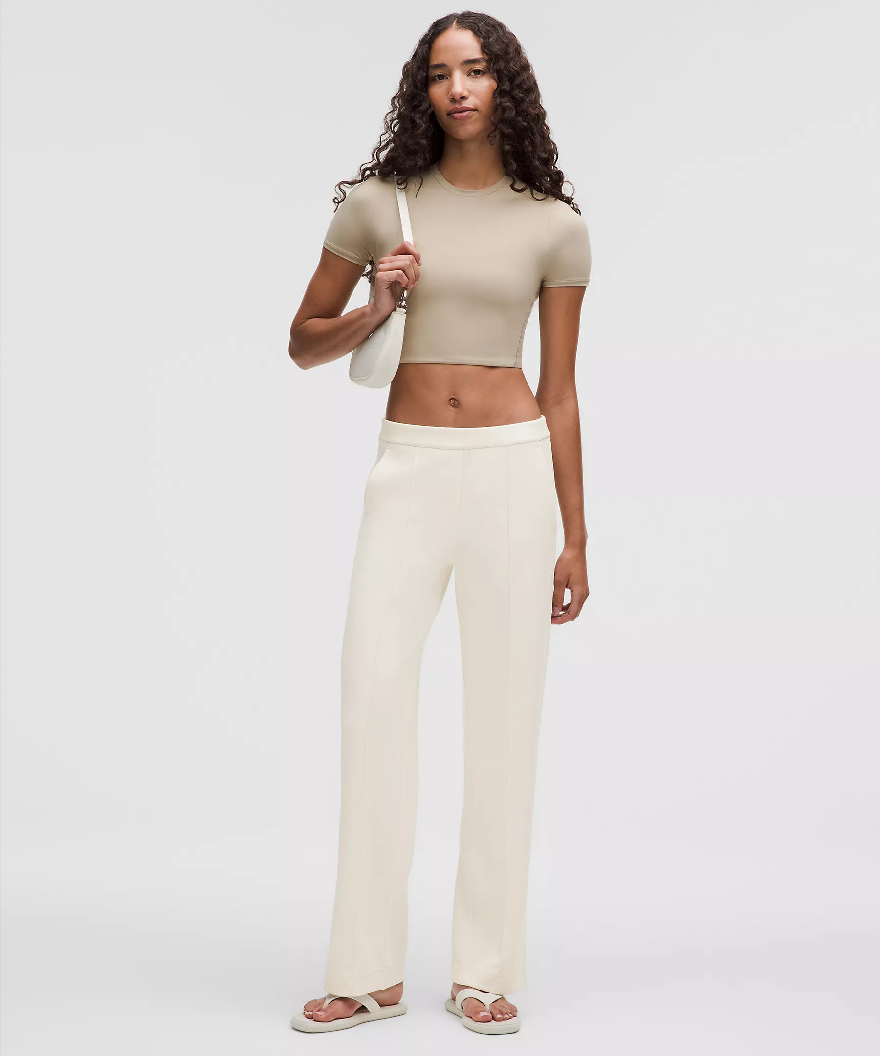 Softstreme Pintuck Mid-Rise Pant | Lululemon (US)