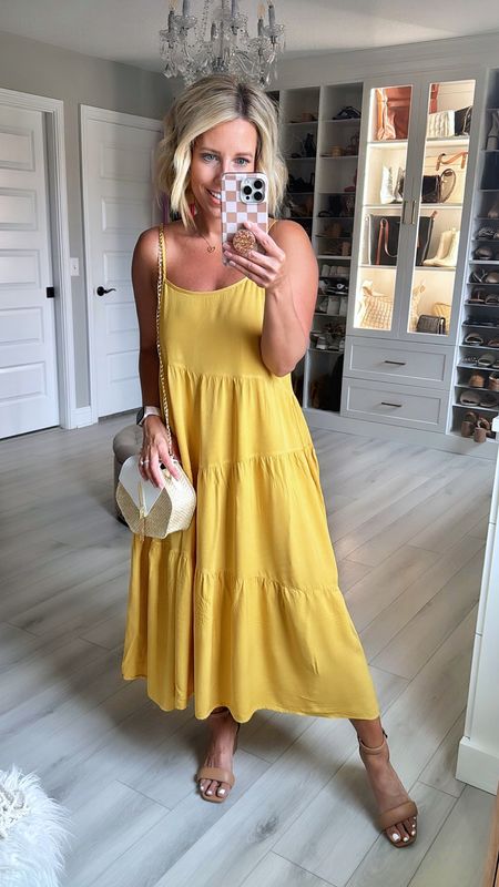 I love the flowy maxi for vacation!!! So easy to dress up or down!!! 
Dress TTS small
Heels TTS

#LTKstyletip #LTKSeasonal #LTKfindsunder50