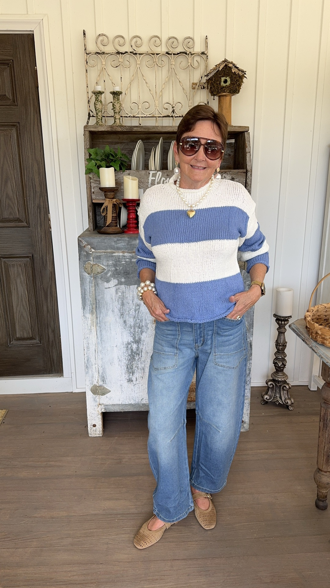 Check out this roll neck sweater. I have the Free People version in yellow and this Amazon version looks and feels identical for a fraction of the cost. The barrel jeans are super soft and comfortable. Dress these up or down this fall. Look stylish at any age.

#LTKOver40 #LTKMidsize