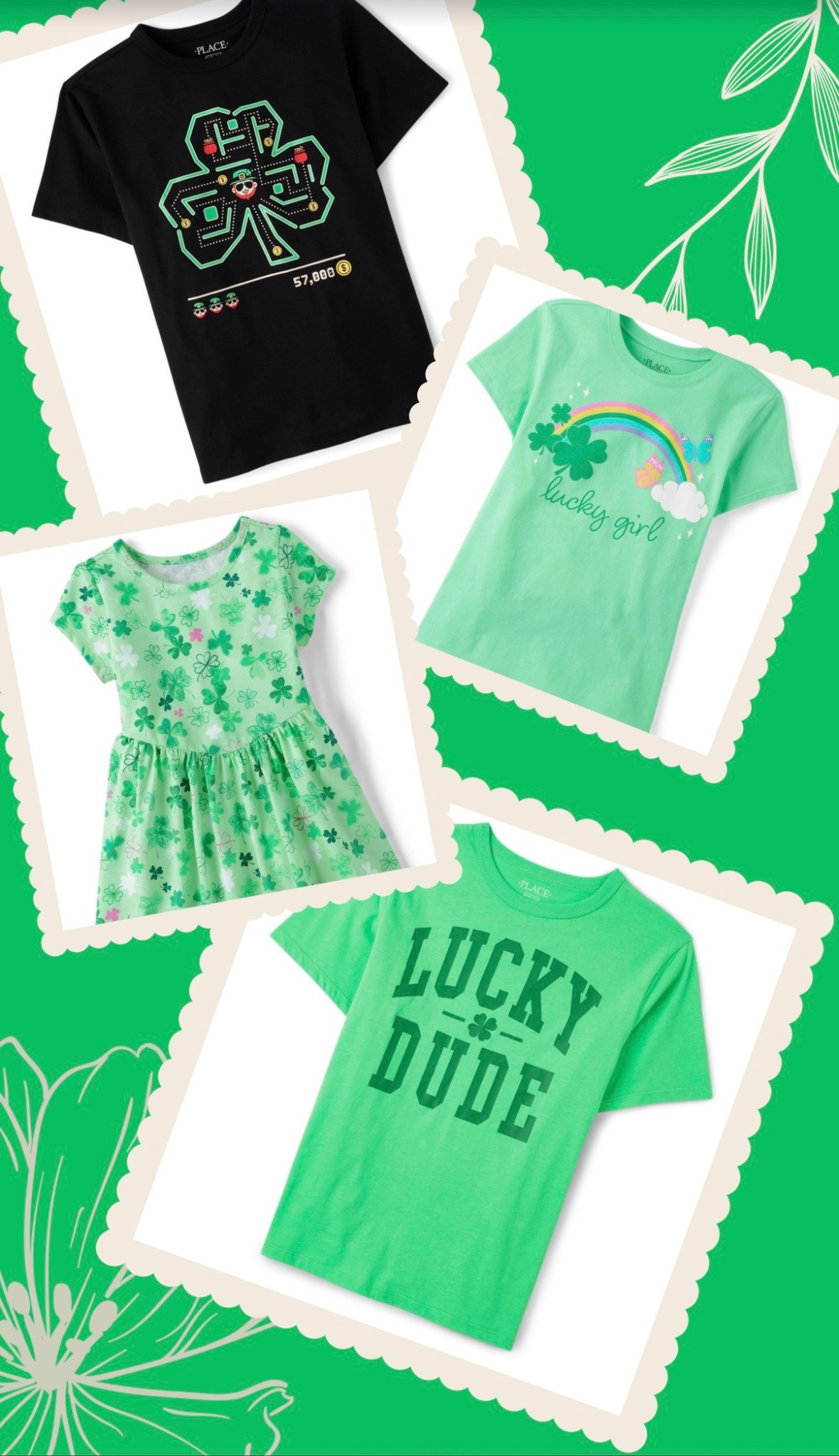 Lucky little cuties coming through ☘️💚
Celebrating St. Patrick’s Day in the sweetest styles from @childrensplace  think festive tees, cozy layers, and all the green goodness. Perfect for school parties, class pics, and all the pinch-proof moments ✨🌈

#LTKKids #LTKSeasonal